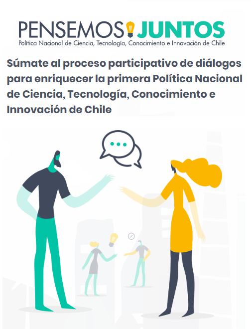 La plataforma Pensemos Juntos, busca enriquecer la discusión sobre la política nacional de ciencias, tecnología, conocimiento e innovación. 