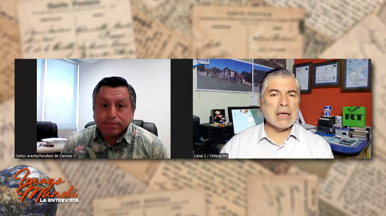 Dr. Carlos Areche, periodista Luis Valderas