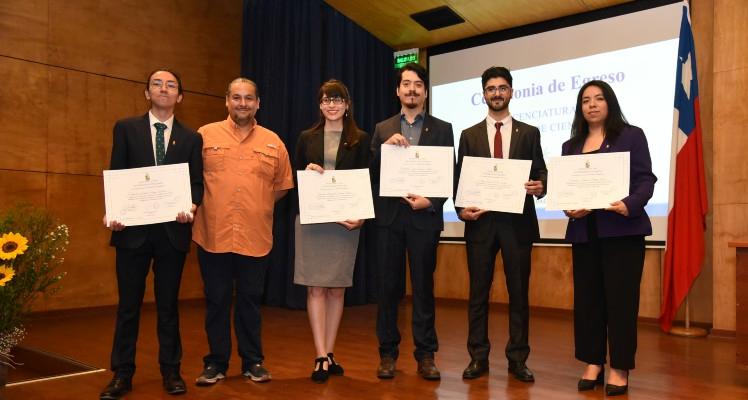 Ceremonia de Egreso de las Licenciaturas de la Facultad de Ciencias años 2018, 2019, 2020 y 2021