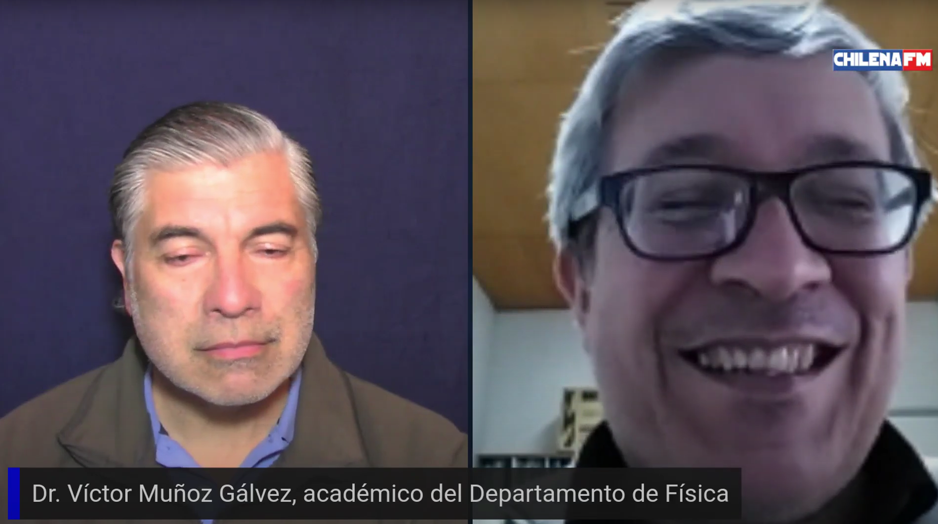 Dr. Víctor Muñoz en Imago Mundi