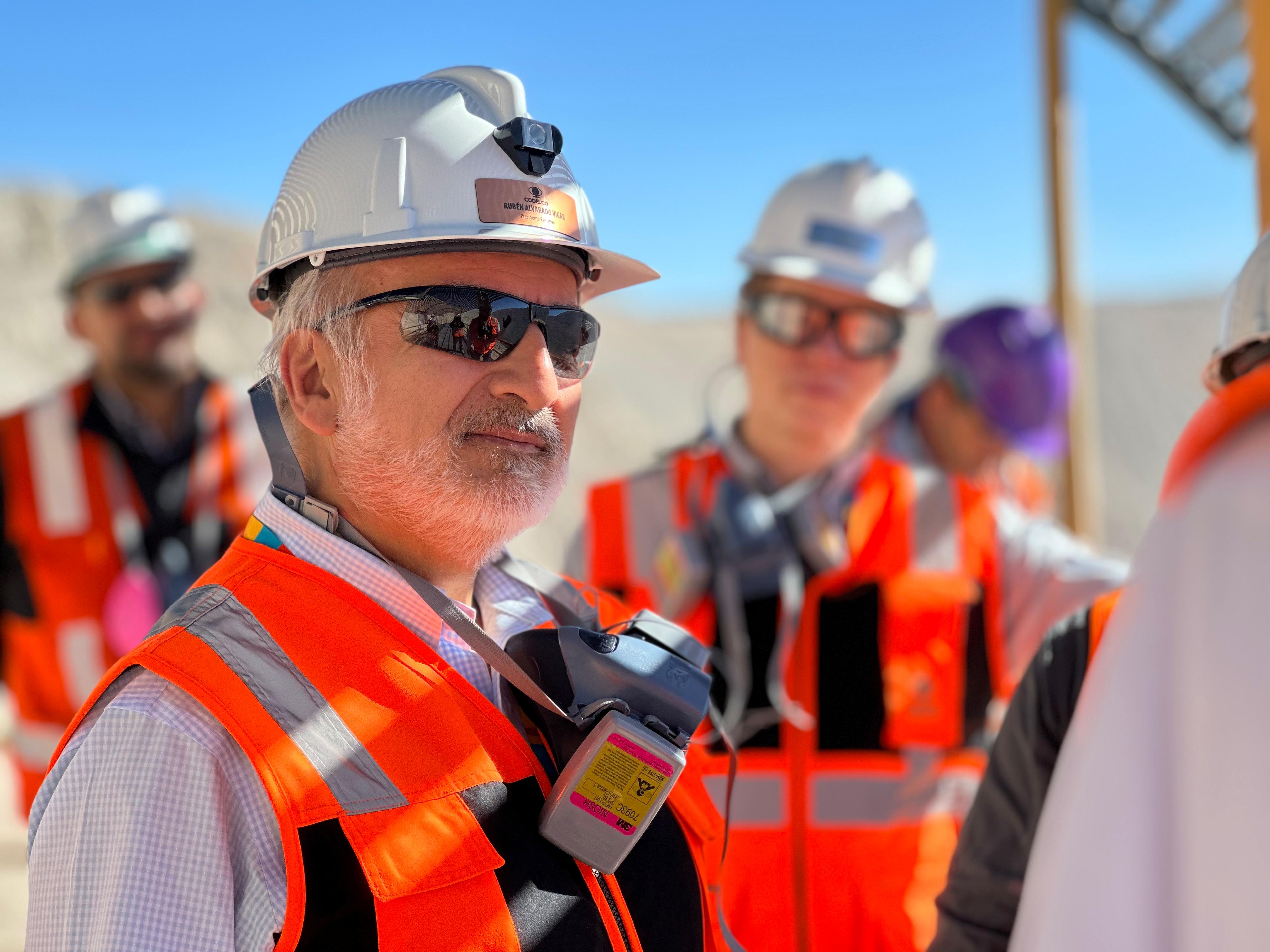 Rubén Alvarado, Presidente ejecutivo de Codelco.