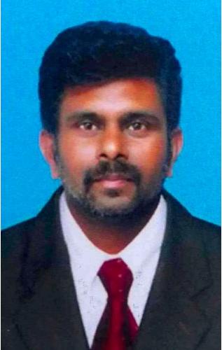 Dr. Chackaravarthi Gnanasekaran, investigador postdoctoral 