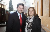 En la fotografía la Decana FAU Marcela Pizzi y el Intendente, Claudio Orrego.