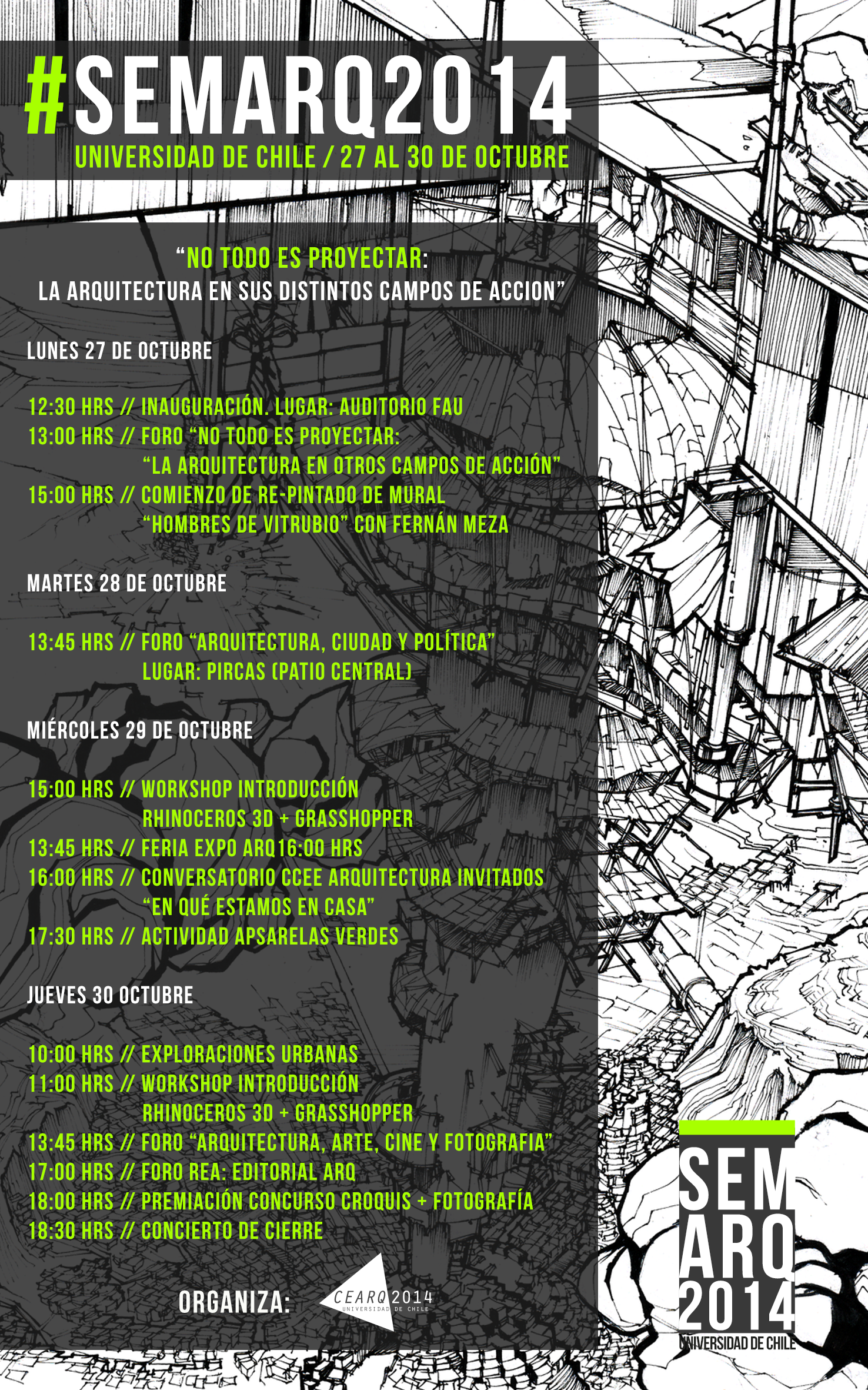 Afiche del evento