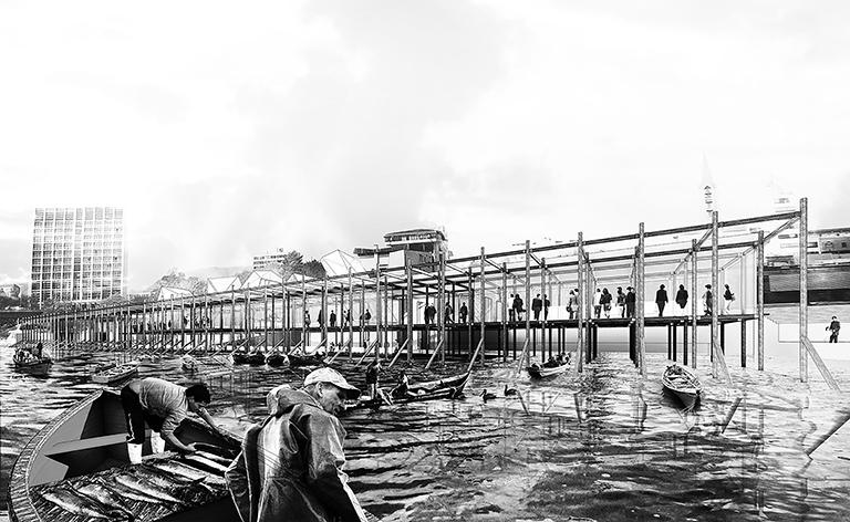 Muelle del Vestigio Fluvial