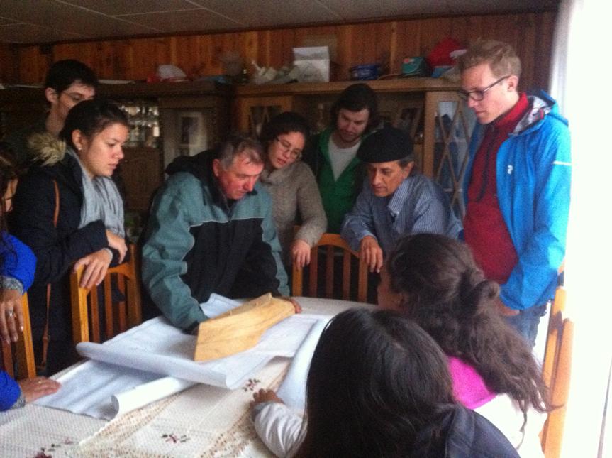 Actividad junto a comunidades en Chiloé