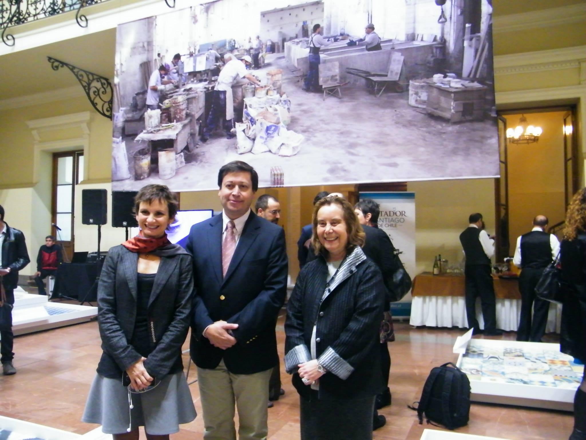 Carolina Tohá, Jaime López y Decana Pizzi.