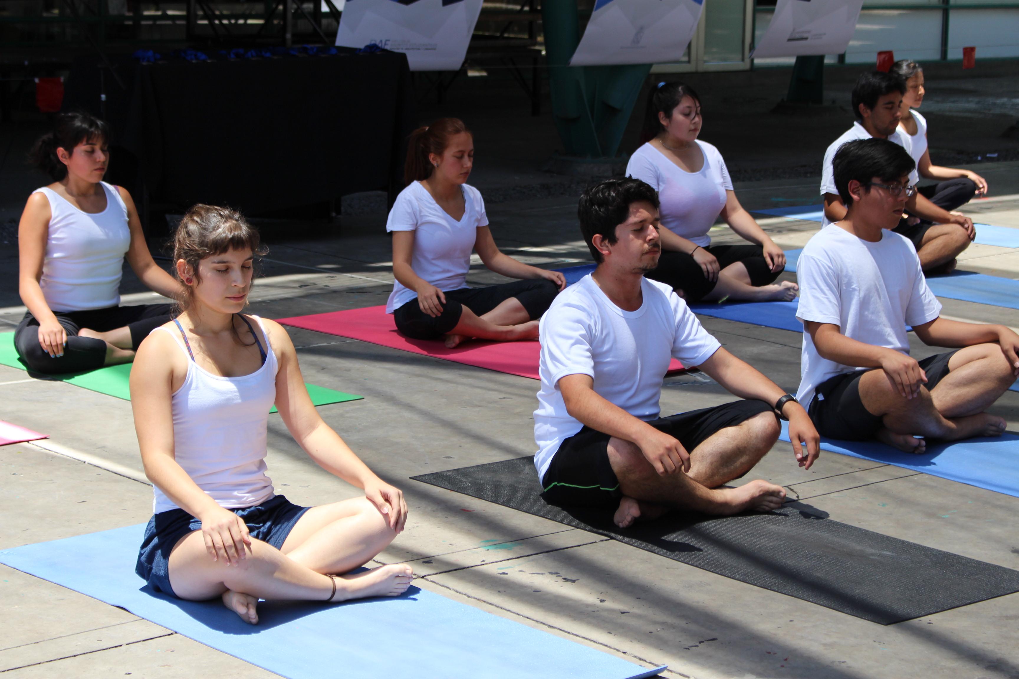 Presentación del curso de yoga.