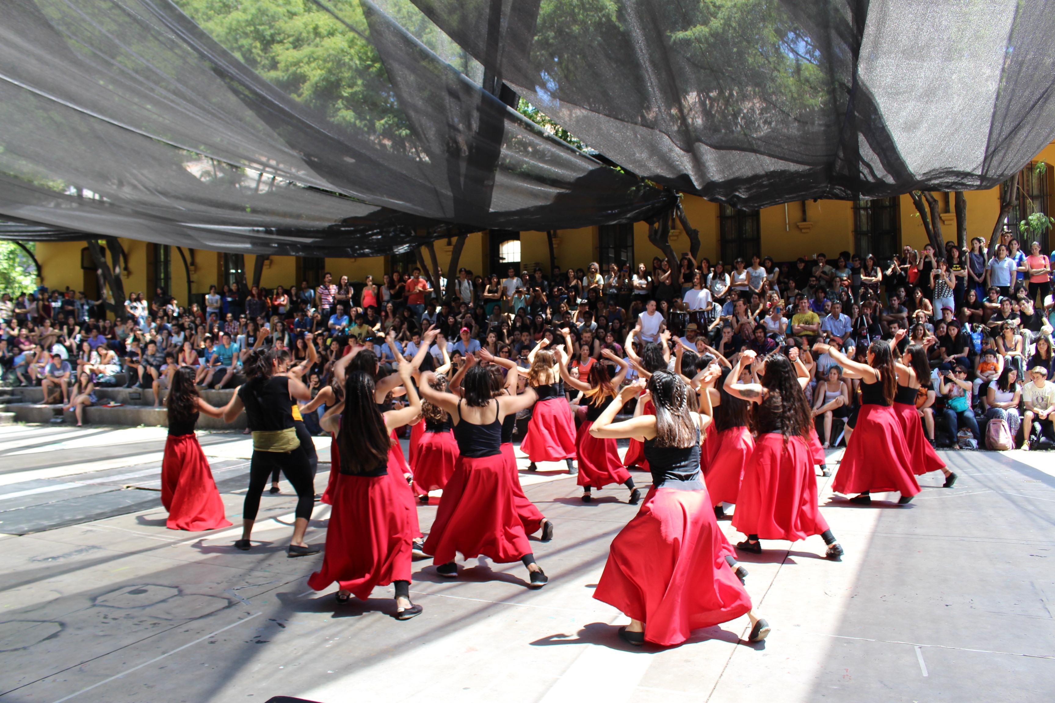 Presentación del curso de danza afro.