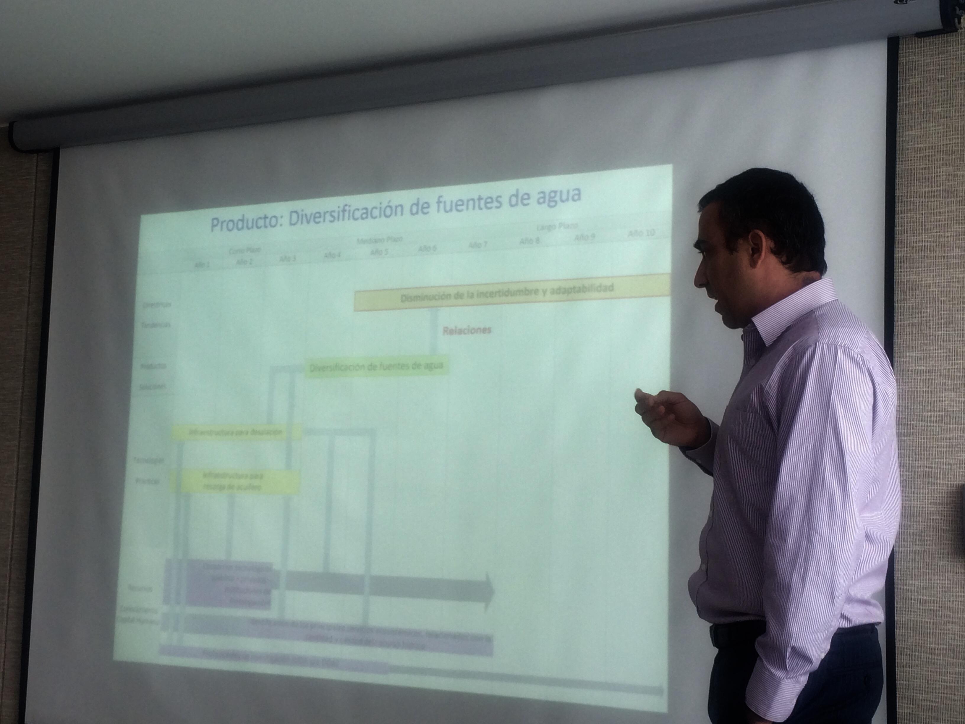 Exposición del "Programa Estratégico Regional de Cuencas Sustentables" del CPE FAU.