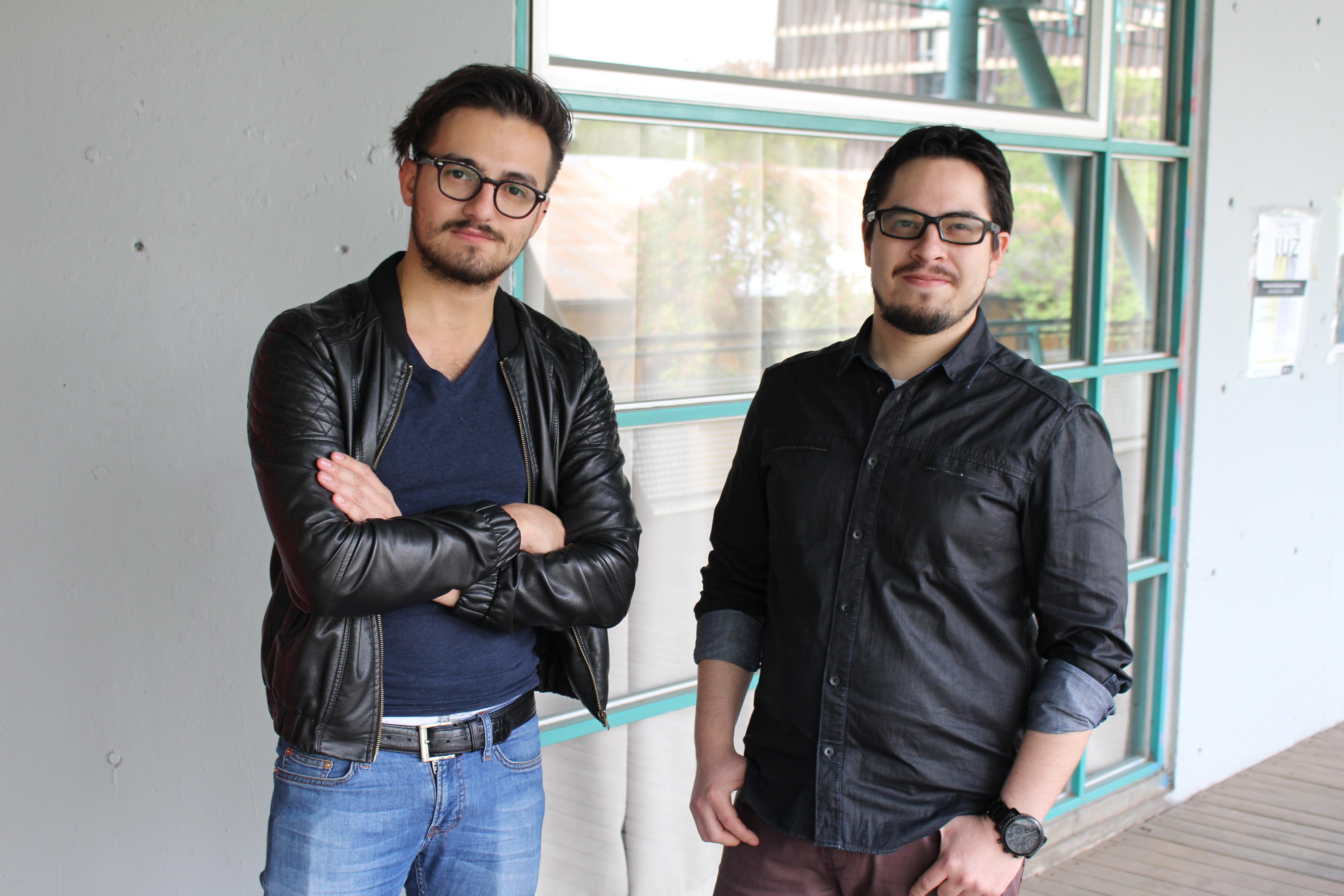 Daniel Palma y Claudio Castro, de la Red de Egresados NodoFAU.