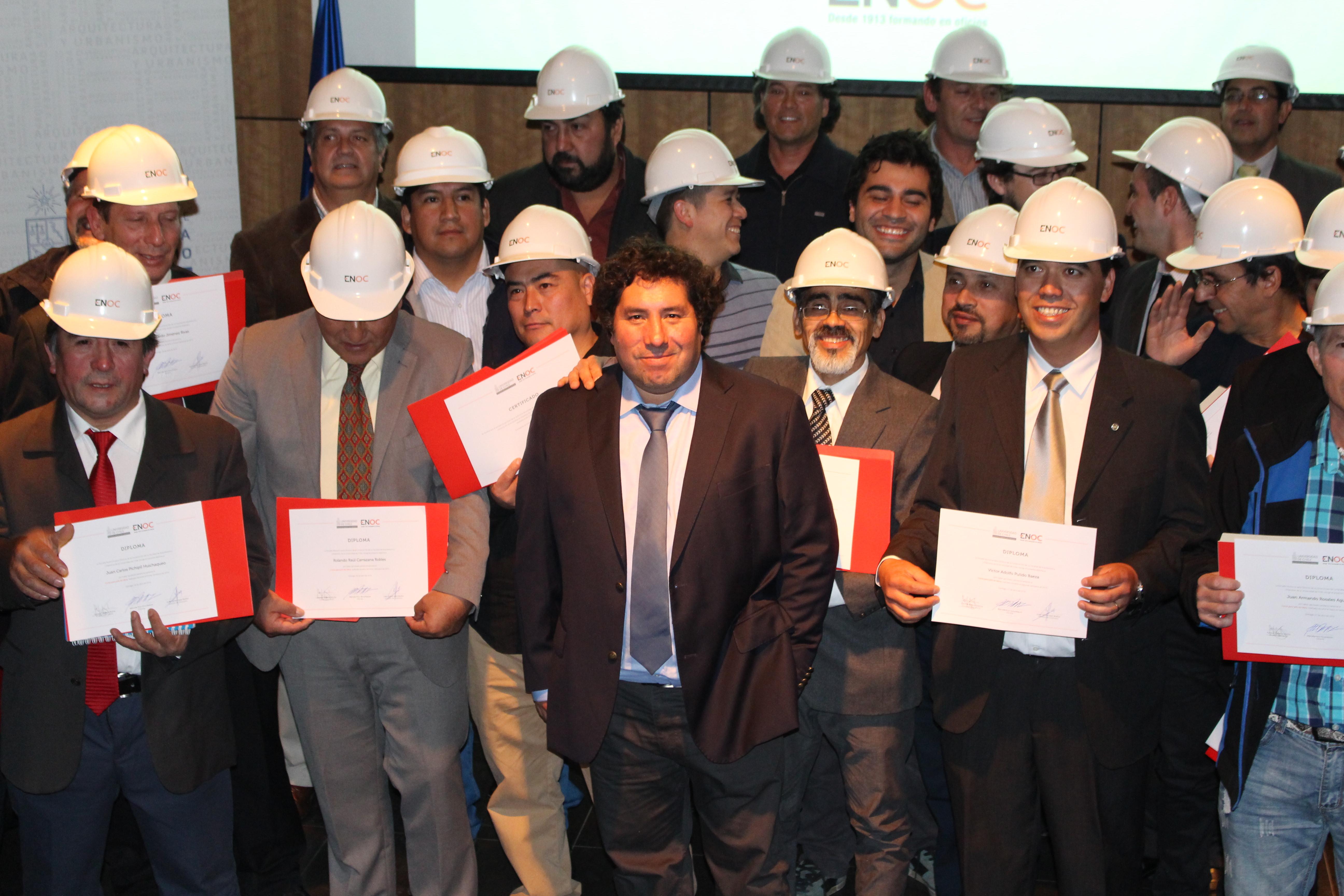 Graduados de Jefe de Obras 2016.