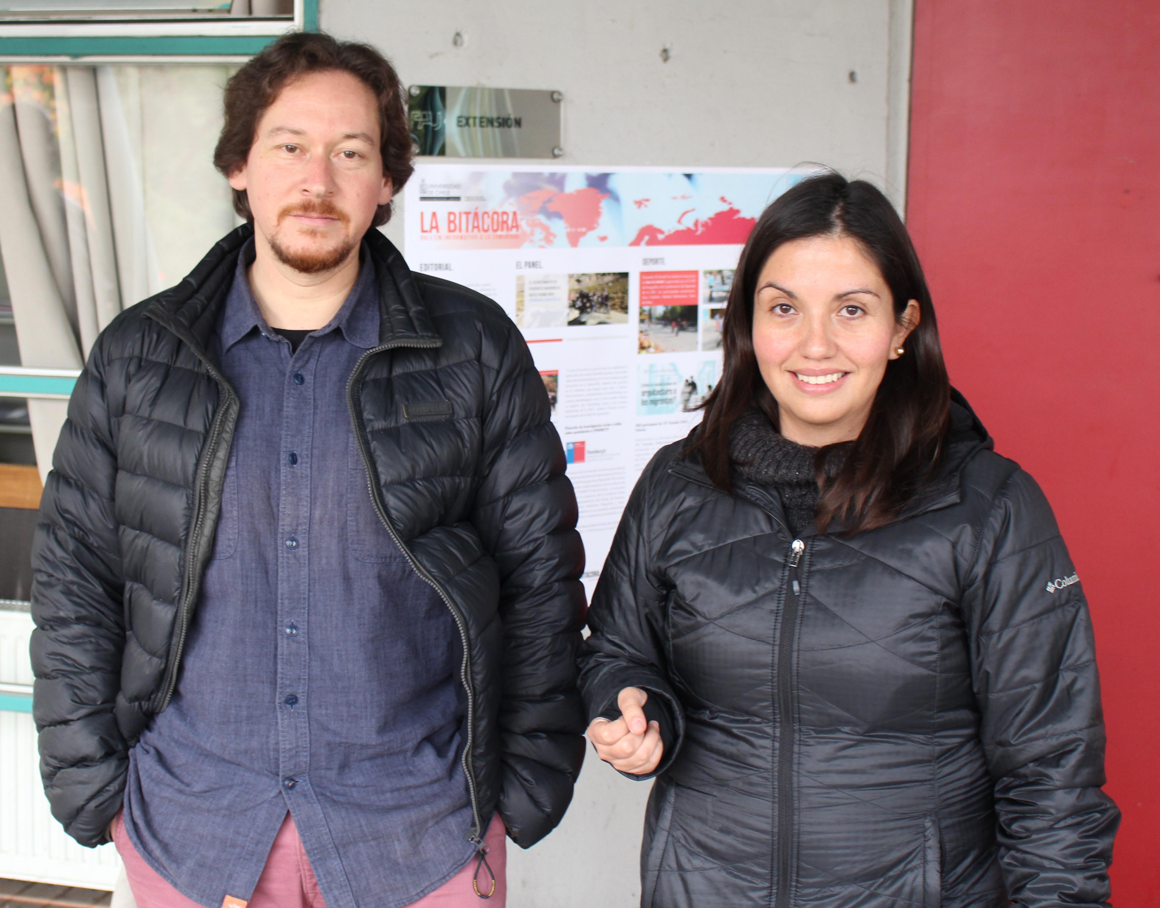Rubén Jacob y Lina Cárdenas.
