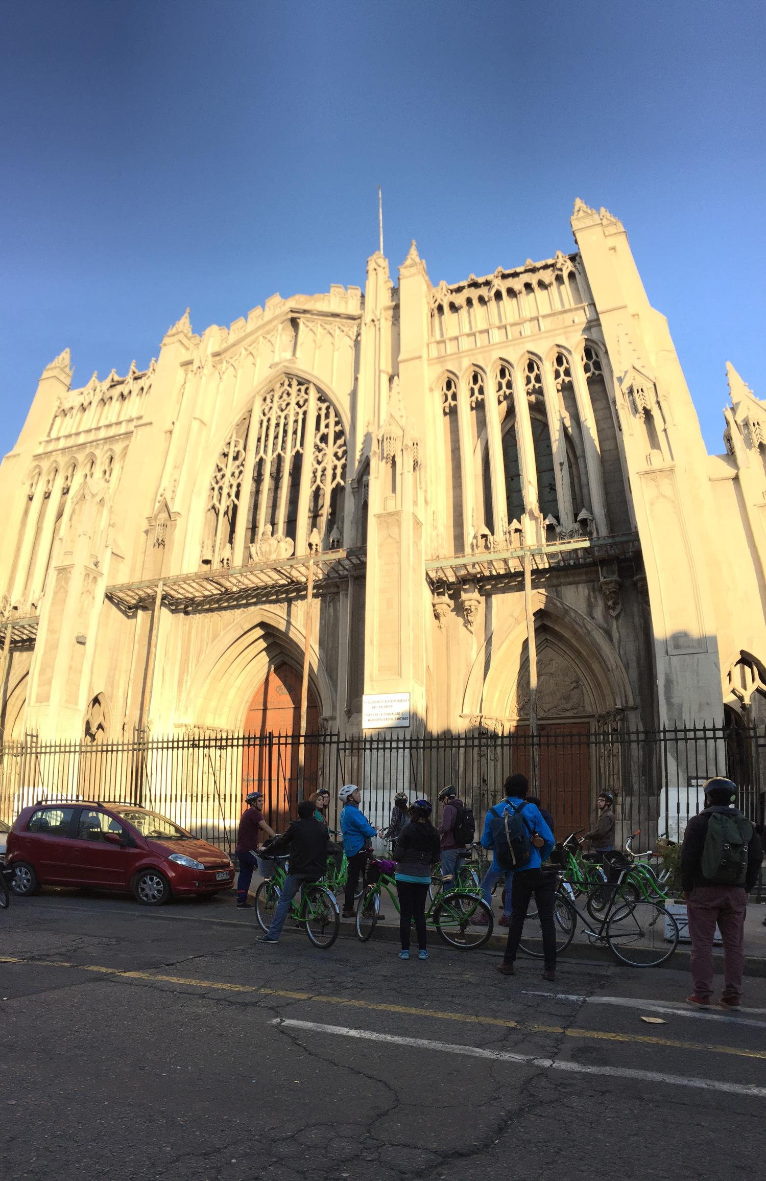 Bicipaseo por la ciudad cerró CFG "Habitar Santiago"