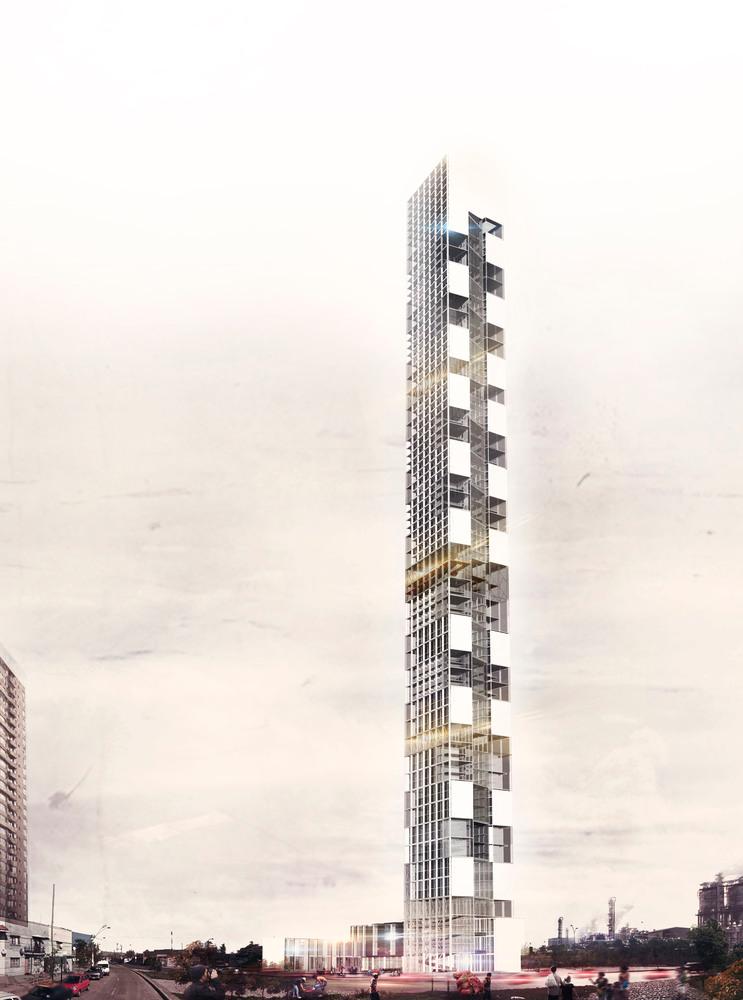 El "Cité Vertical" de Pablo Riffo y Tomislav Mimica.