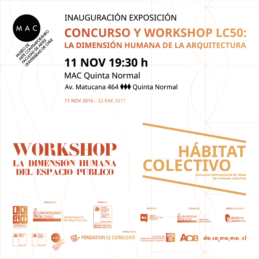 Exposición mostrará resultados de concurso y workshop LC50