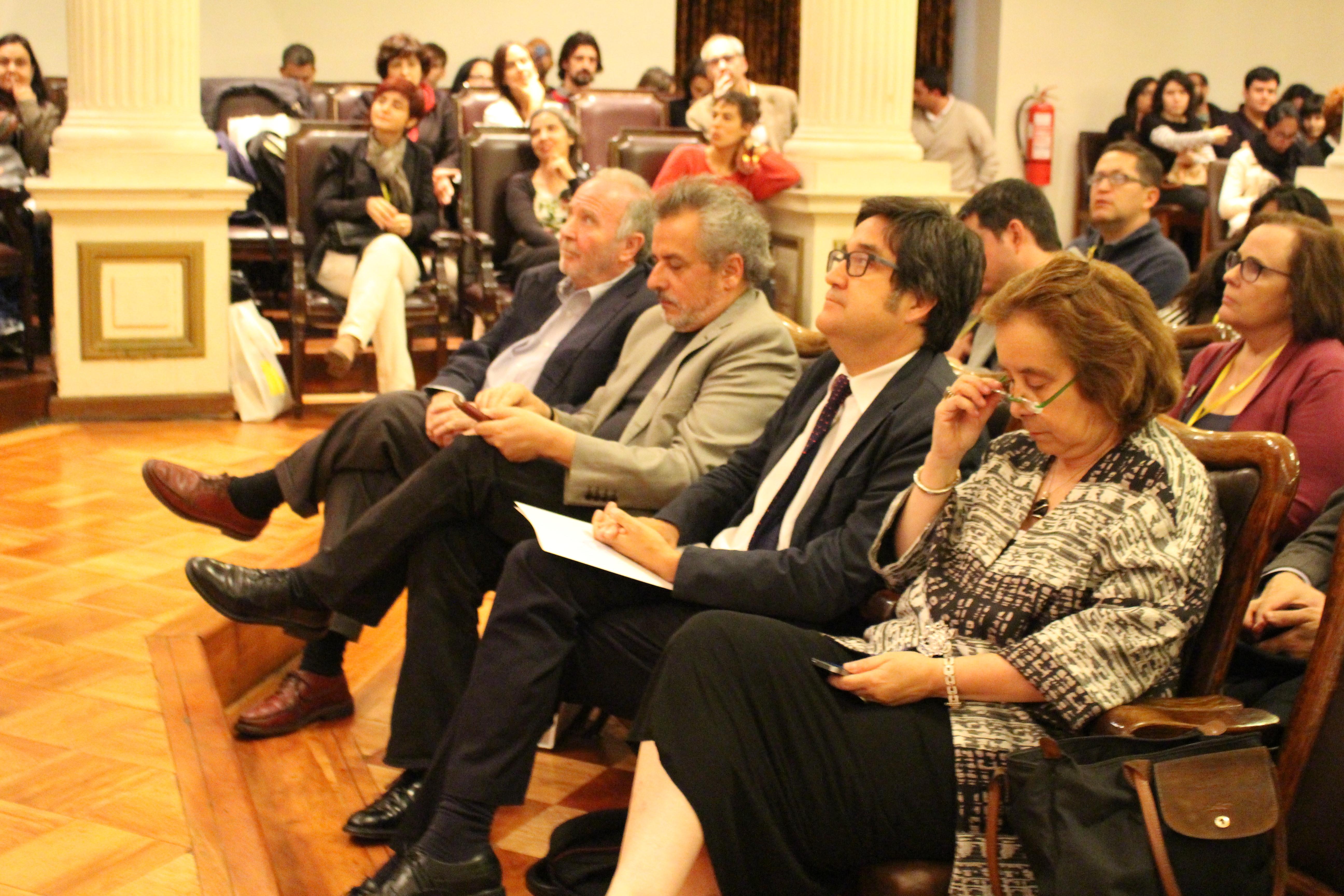 En Casa Central de la Universidad de Chile se realizó la ceremonia de inauguración.