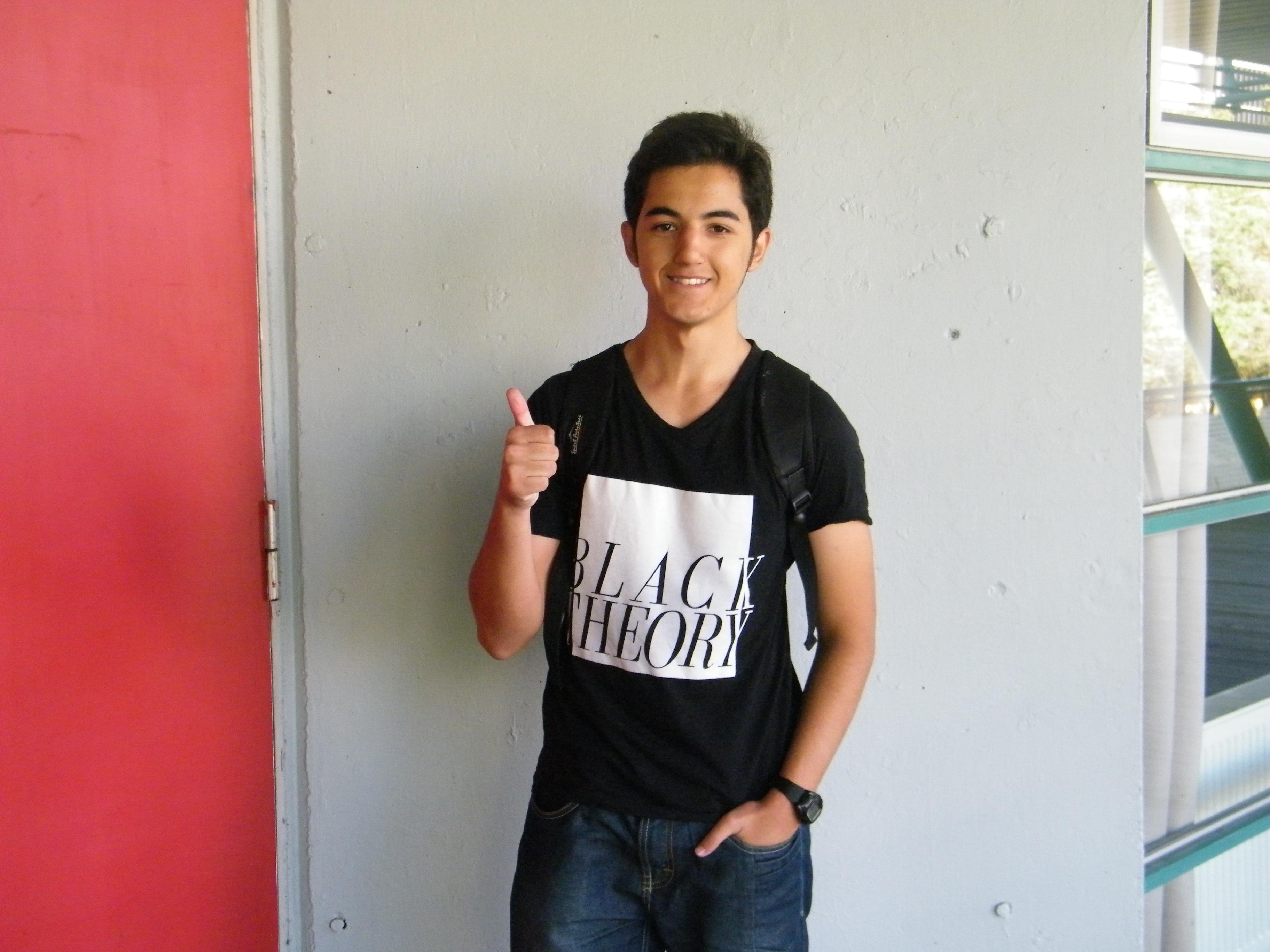 Nicolás Carrizo, primer puntaje en Diseño.