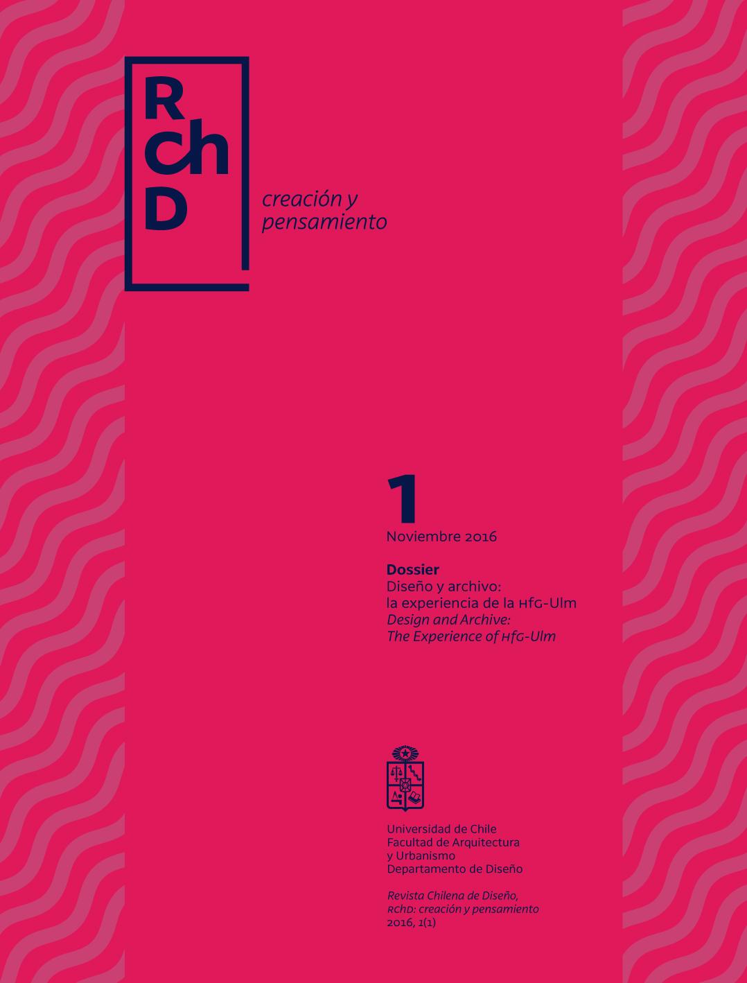 Revista Chilena de Diseño