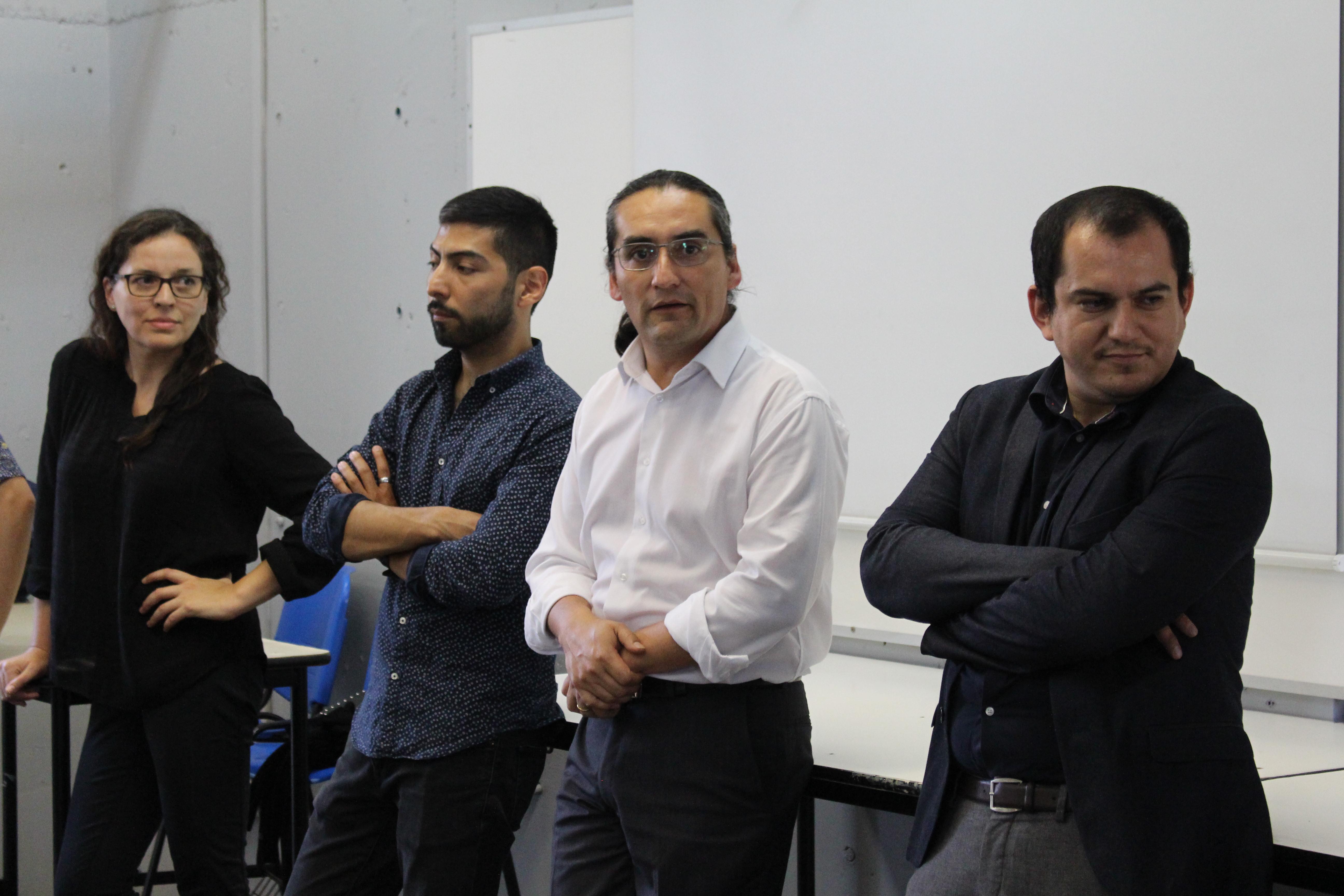 Académicos de Arquitectura recibieron a los directores regionales de arquitectura en sus talleres.