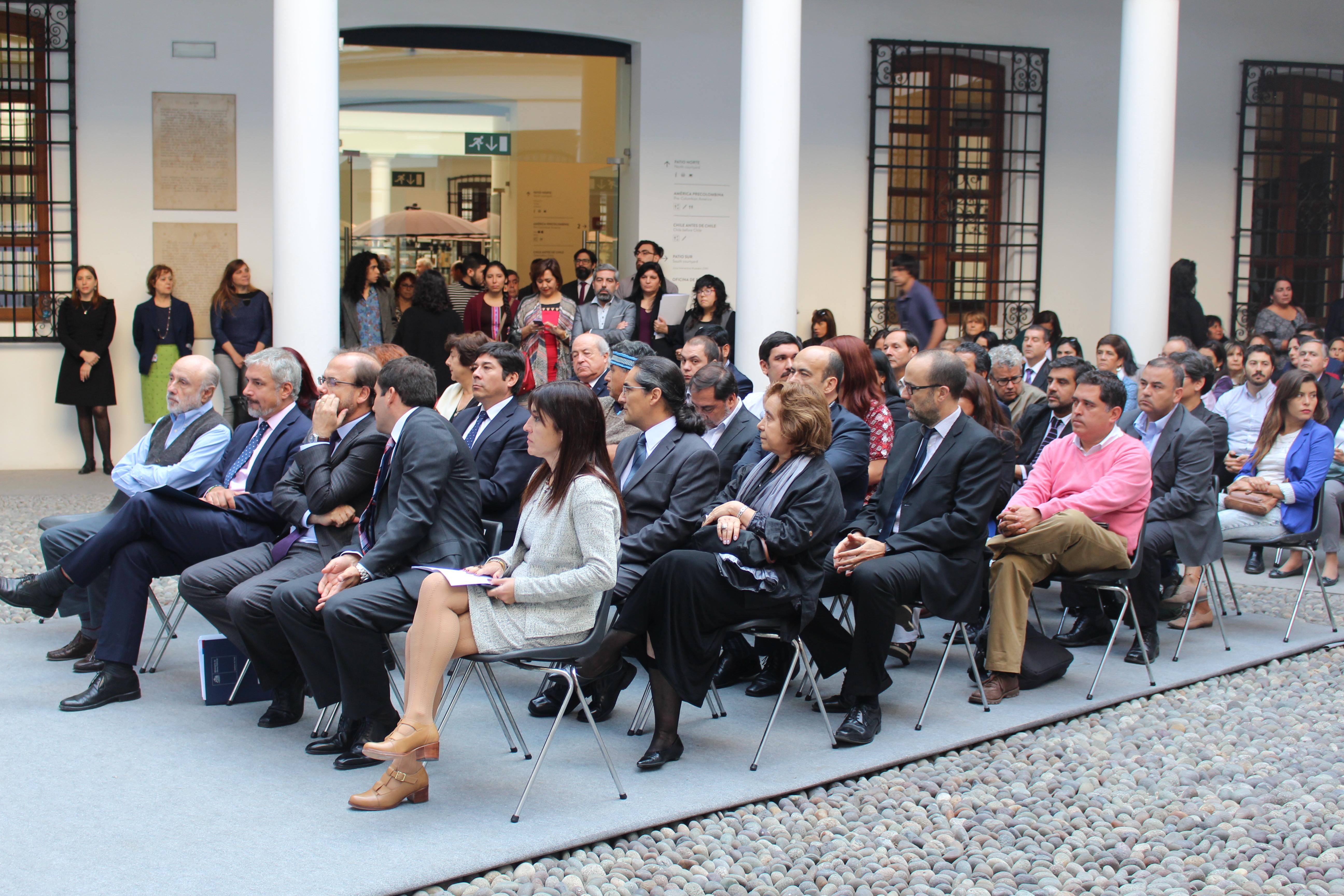 El evento contó con la presencia de representantes del mundo público, académico e indígena.