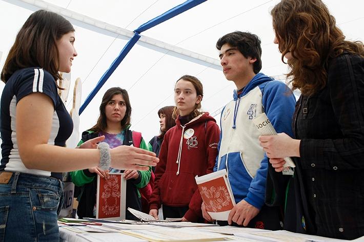 Hasta el 19 de agosto los jóvenes podrán informarse sobre las distintas carreras, alternativas de financiamiento y el sistema de postulación.