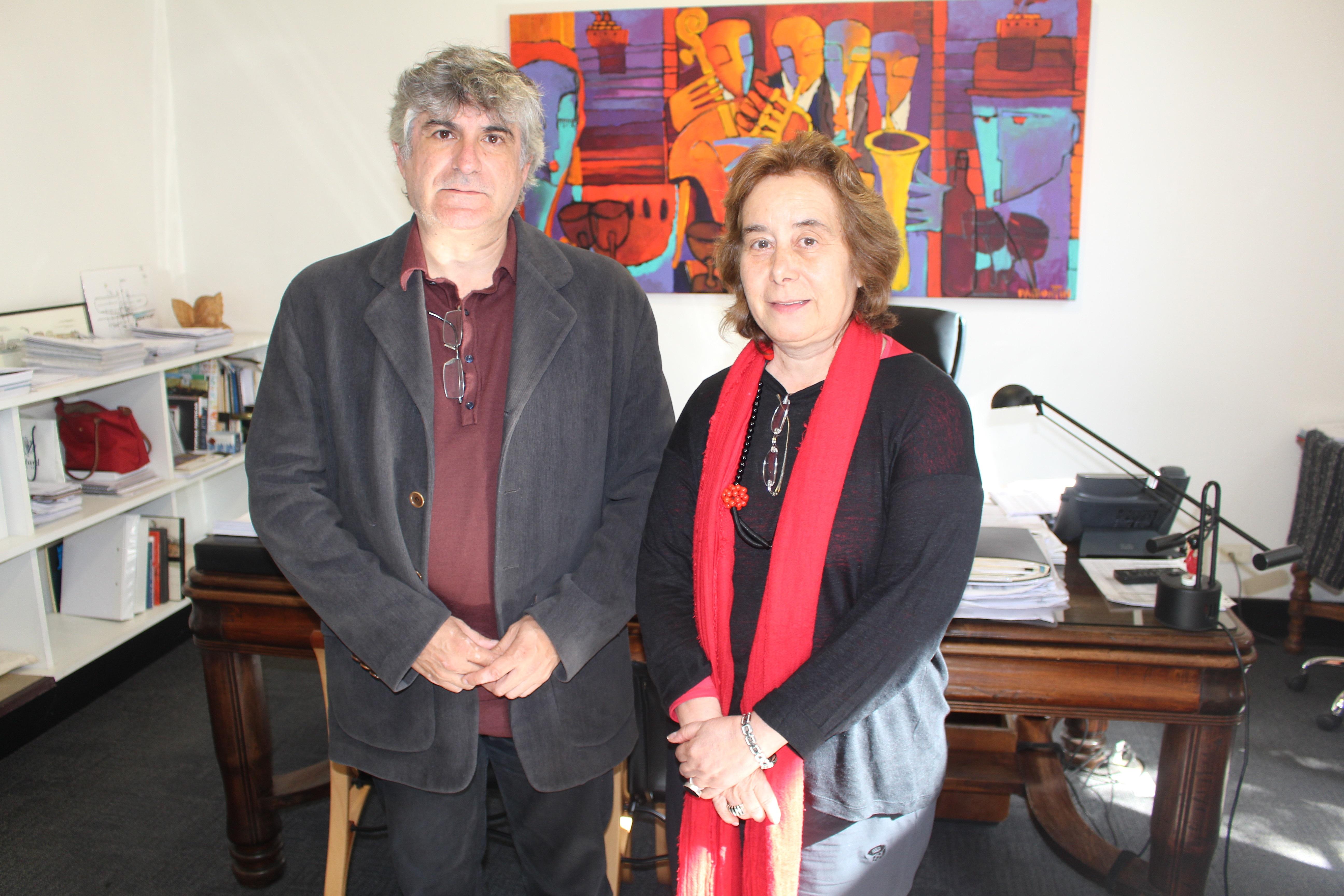 Decana Pizzi y Javier Ruiz
