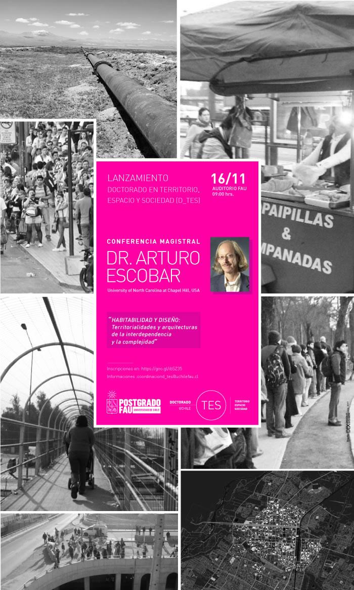 Afiche oficial del acto de inauguración del Doctorado.