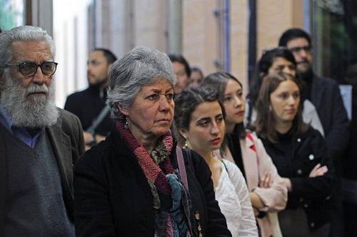 Académicos, estudiantes y familiares acompañaron a Vera en la inauguración