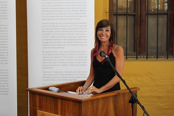 La exposición también incluye obras de la ex académica de la FAU, Yoshiko Nakashima.