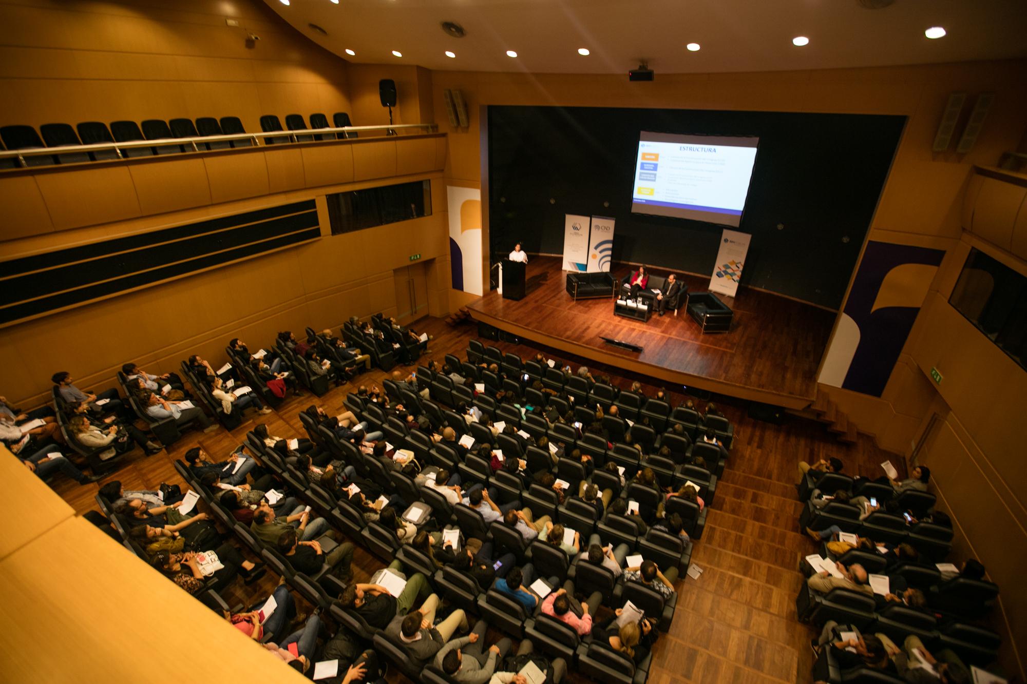 Auditorio Mario Benedetti, Torre de las Telecomunicaciones, Montevideo, Uruguay.