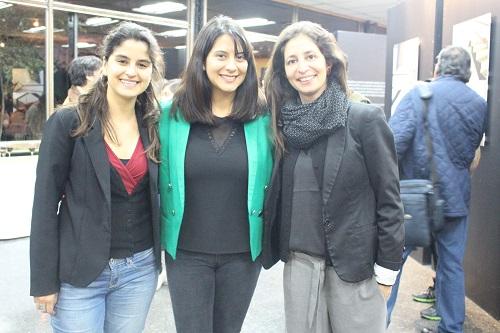 Valentina Saavedra, Paulina Gatica, y María Renee Salas