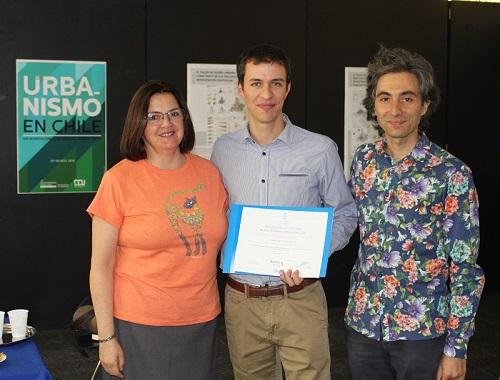 Mejor Tesis de Magister de Urbanismo, Luz Alicia Cárdenas, Felipe Órdenes y Emanuel Giannotti