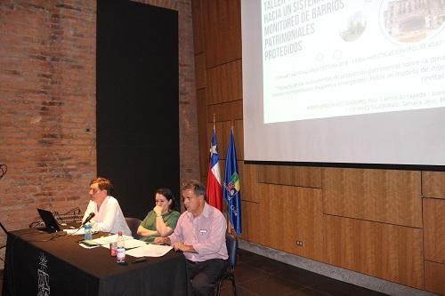 Lorenzo Berg, Tamara Jery y Camilo Arriagada