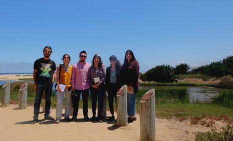 El equipo de Amaira Saravia y Alexis Vásquez está compuesto por geógrafos, biólogos, periodistas, pedagogos e informáticos.