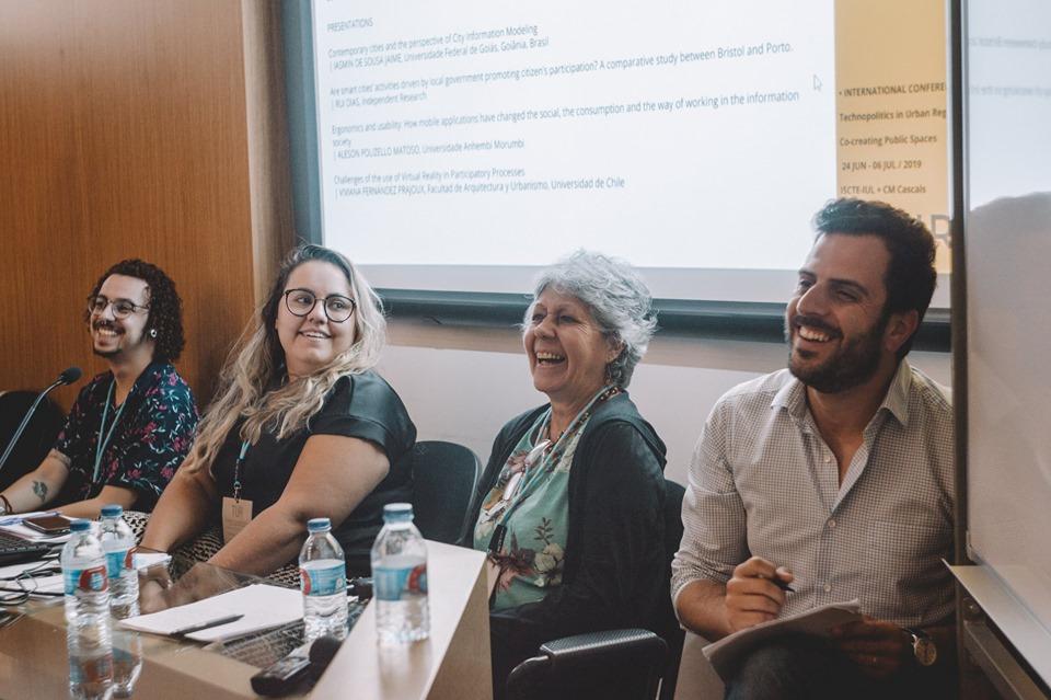 La académica expuso en la Conferencia Internacional "Technopolitics in Urban Regeneration. Co-creating Public Spaces", organizada por el Instituto Universitario de Lisboa.