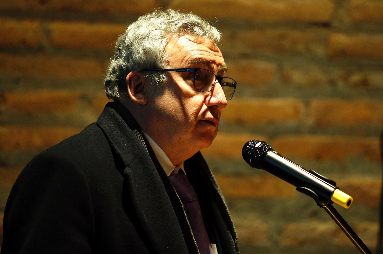 El rector Ennio Vivaldi celebró el enfoque interdisciplinario de la gestión proyectada por el Decano Manuel Amaya.