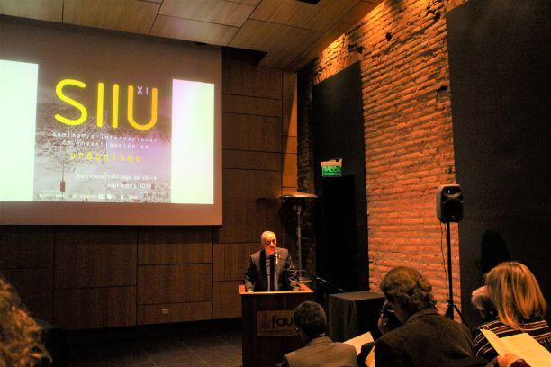 El Decano Manuel Amaya de Fau de la Universidad de Chile, valoró el espacio que permite repensar las ciudades desde la experiencia crítica de Europa y América Latina. 