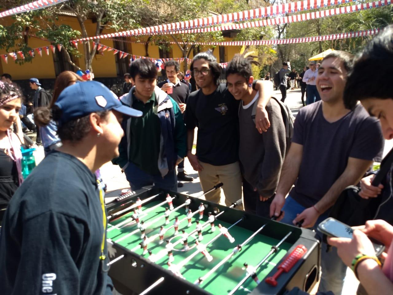 Los festejos contaron con una gran participación de los integrantes de la comunidad de la Fau.