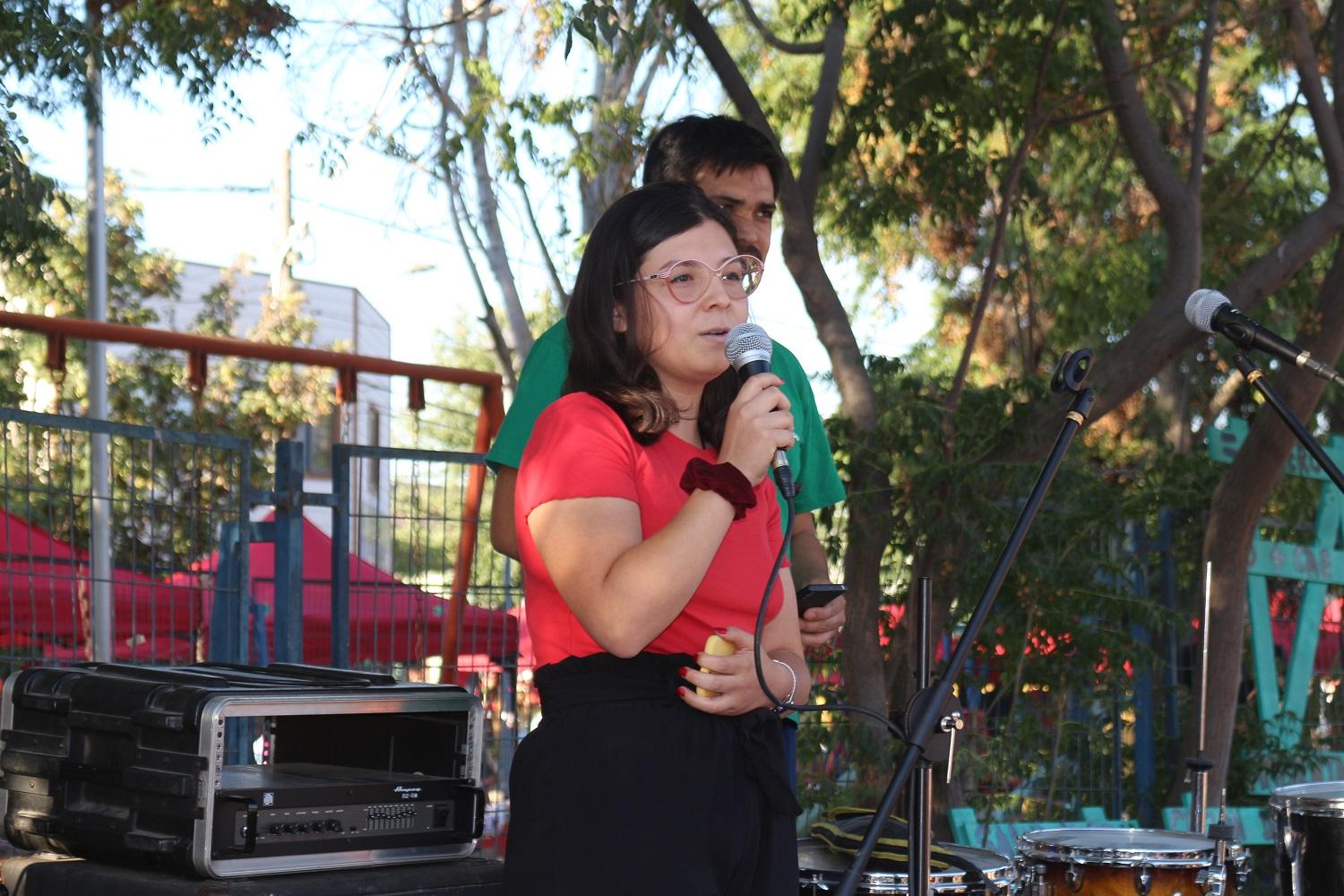 "Éramos más de 60 estudiantes y estuvimos muchos días trabajando hasta tarde. Esta labor tiene mucha sintonía con lo que estamos viviendo como país", sostuvo Paula Sagristá. 