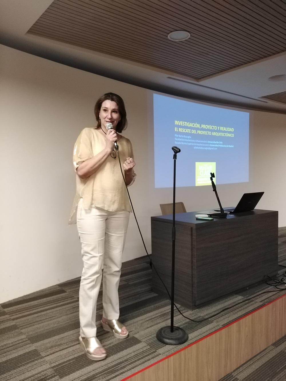 La alianza se realizó con Las Condes Design y varios auspiciadores privados. En la imagen Patricia De la Sotta, Directora de Relaciones Públicas de Las Condes Design. 