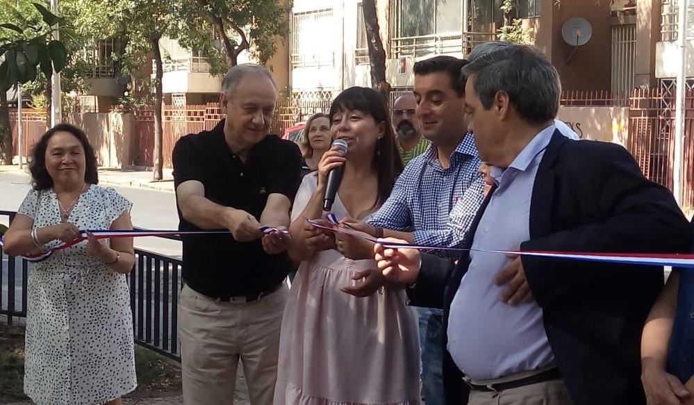 La Plazoleta fue inaugurada el día sábado 4 de enero con la asistencia de varios actores que estuvieron involucrados en el proyecto.