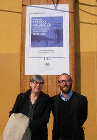 Historiadora Catherine Bertho Lavenir y académico FAU Rodrigo Booth