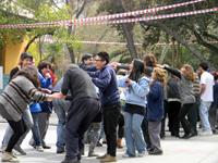 Académicos, funcionarios y estudiantes disfrutaron de bailes, empanadas y bebestibles