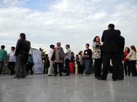 La inauguración se realizó en la nueva terraza de la FEN