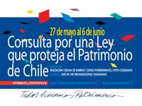 Consulta ciudadana por ley que roteja el patrimonio