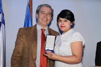 La Geógrafa Mariana Andrea Ávila González. 