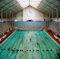 La piscina de la Universidad. 