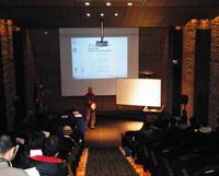 En la foto, el profesor Phillipe Brun de la Facultad de Geografía de la Universidad de Ginebra.