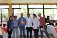 El Profesor Rodrigo Infante de Cs. Agronómicas, también obtuvo el primer lugar con los Pequenes. Un plato tradicional que recoge lo mejor de la gastronomía chilena.